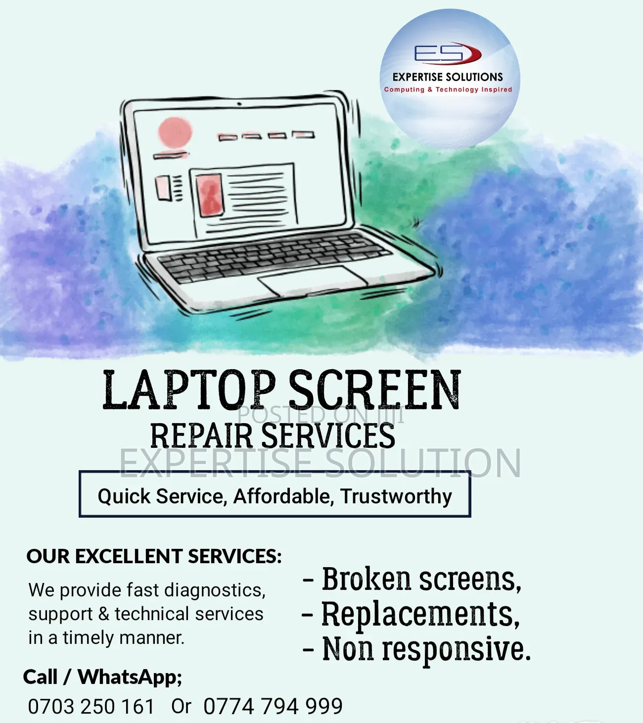 Laptop Screen Repair Services