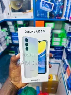 New Samsung Galaxy A15 5G 256 GB Blue