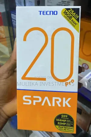 New Tecno Spark 20 Pro 256 GB Bronze