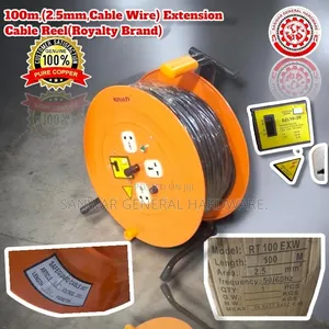 100m,(2.5mm,Cable Wire) Extension Cable Reel(Royalty Brand)