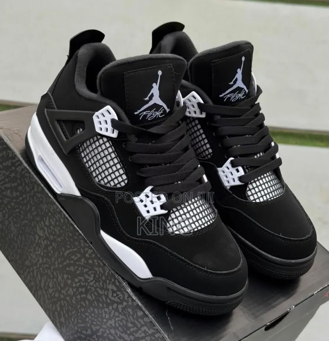 Nike Air Jordan 4 Retro in the 'White Thunder'