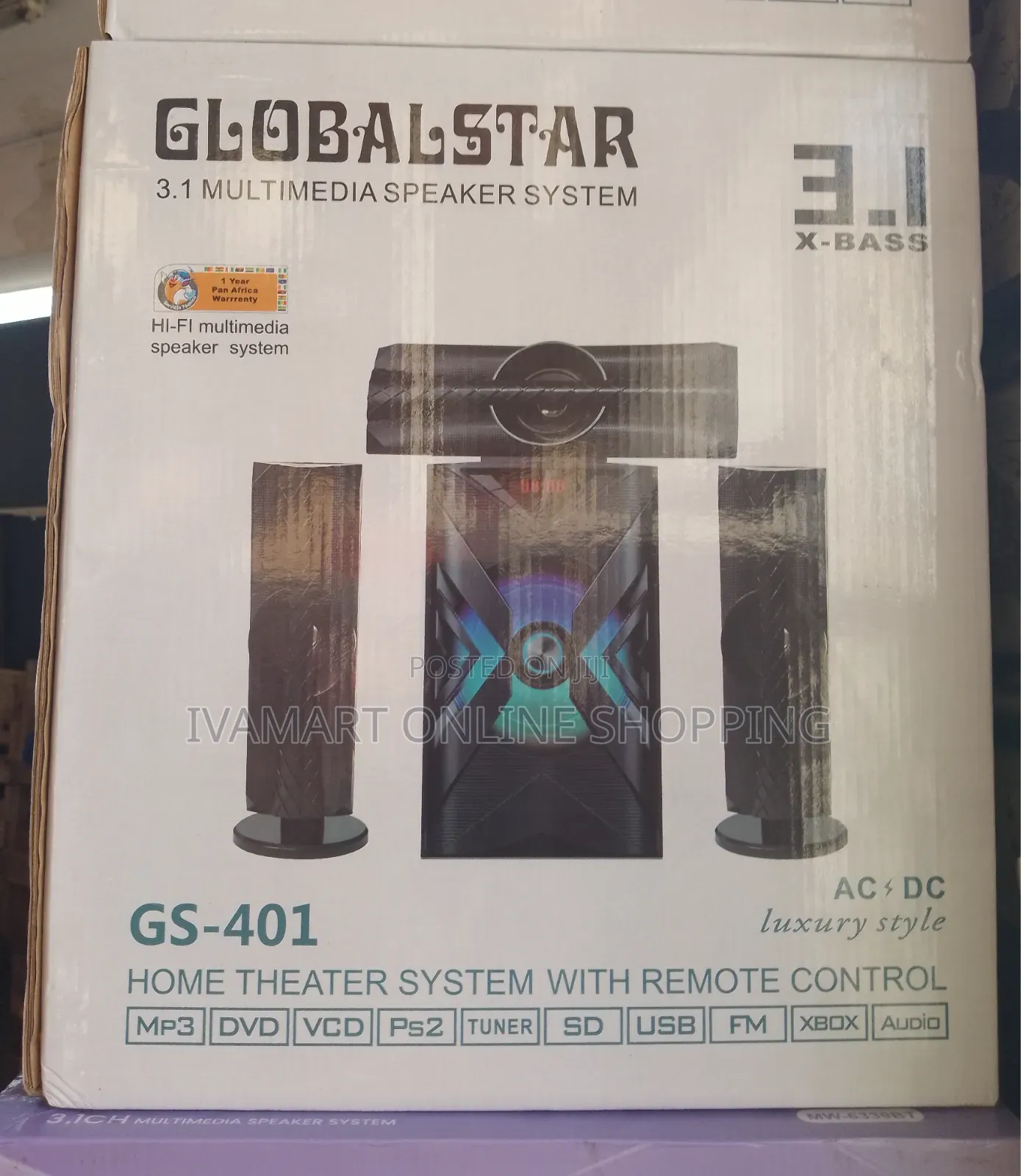 Globalstar GS-401 3.1 Multimedia Speaker System