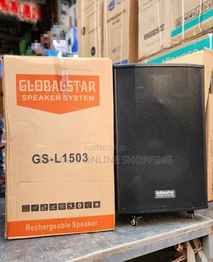 Globalstar GS-L1503 Rechargeable Portable Loud Speaker