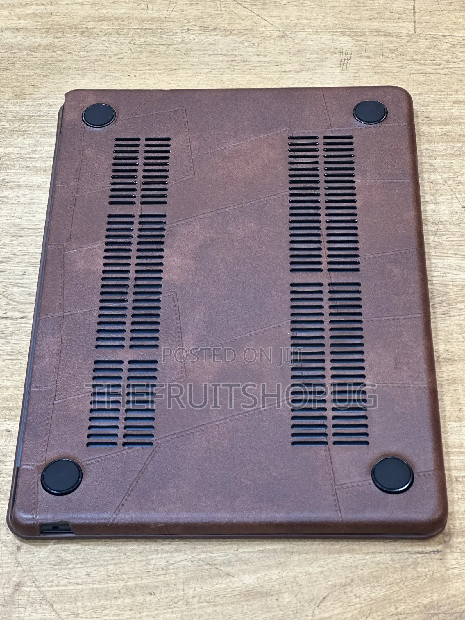 Brown Leather, Protective Case for M5 M4 M3 M2 13.6” Macbook Air