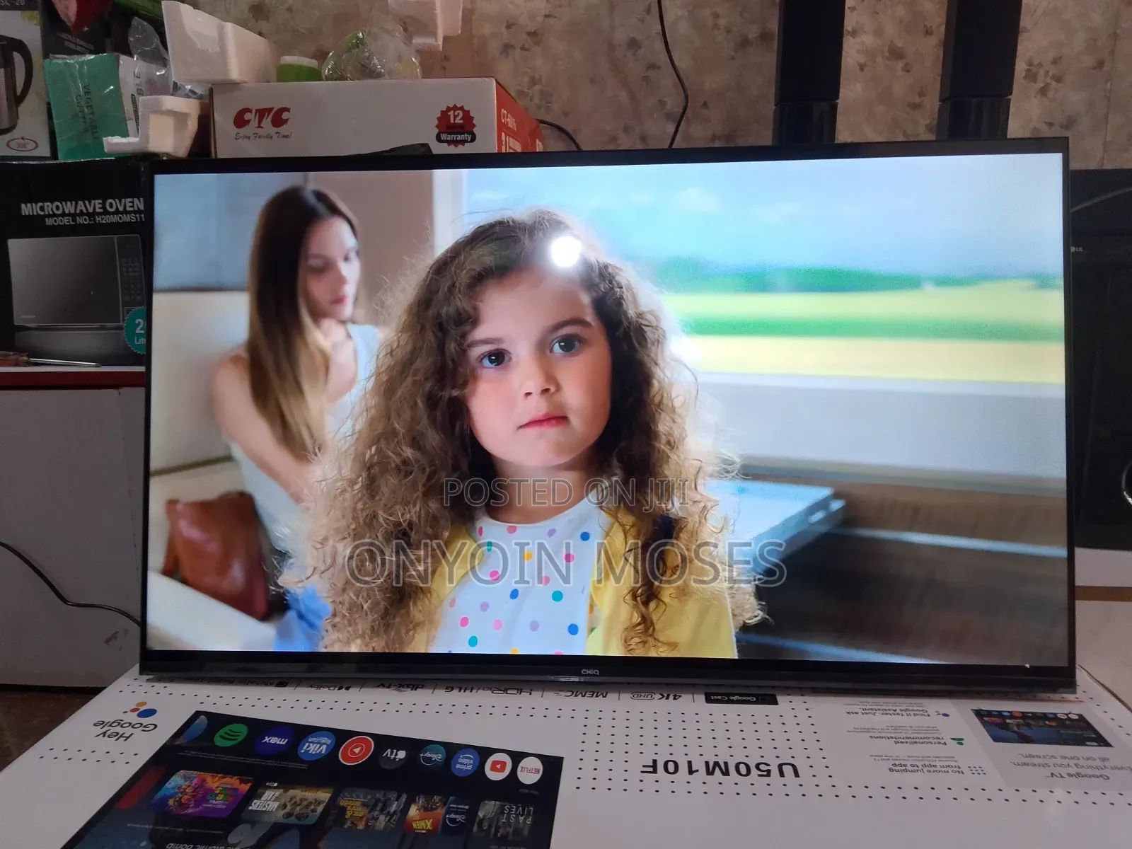 50 Inches Brand New CHIQ UHD Smart Google TV