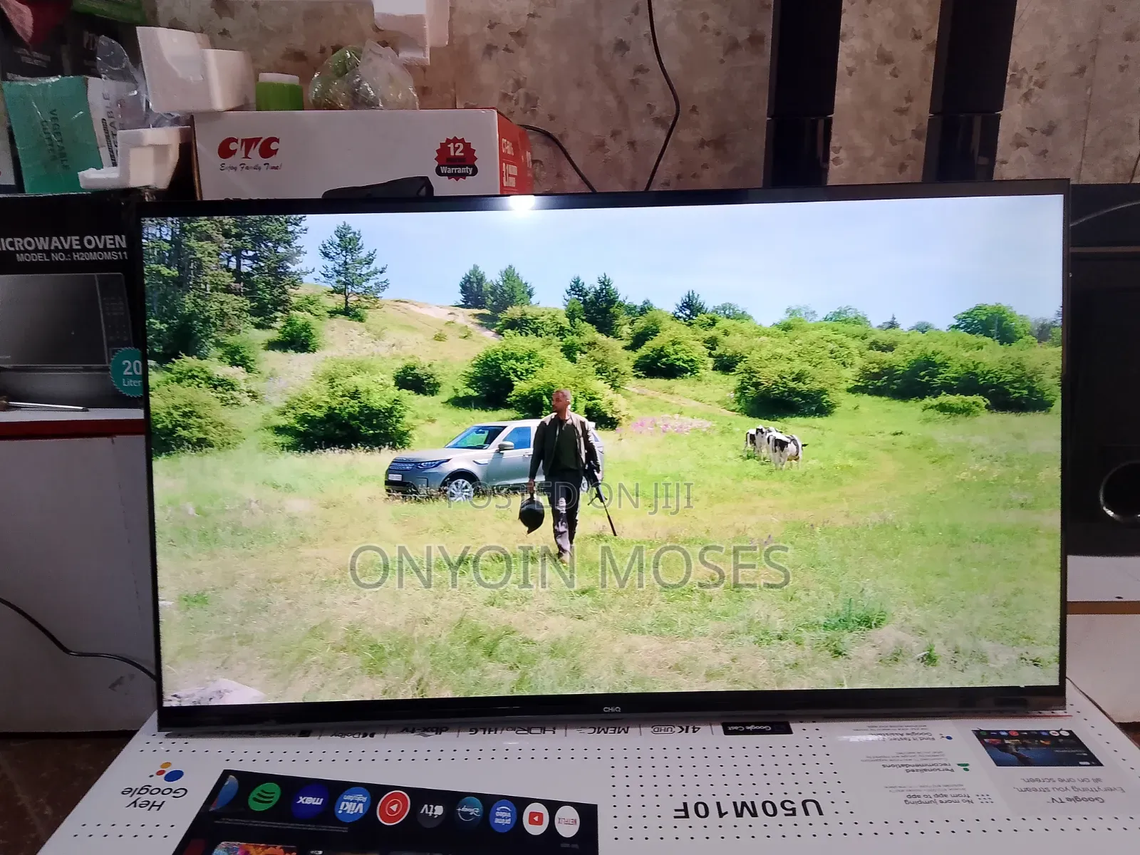 Ew CHIQ UHD Smart Google TV 50 Inches
