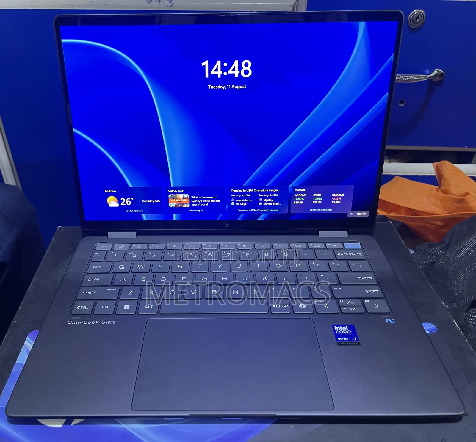 Laptop HP OmniBook Ultra Flip 14" 16GB Intel Core Ultra 7 SSD 1T