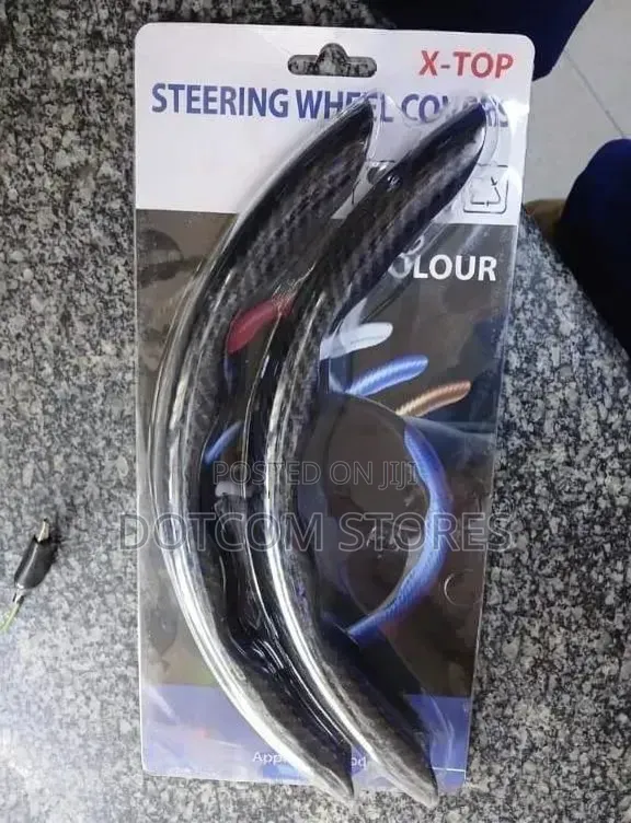 Carbon Fiber Steering Wheel Cover Grips