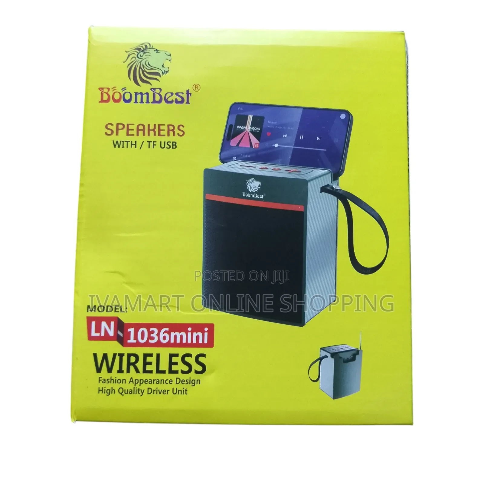 Boom Best LN-1036mini Super Bass Wireless Speaker - Portable