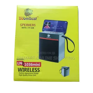 Boom Best LN-1036mini Super Bass Wireless Speaker - Portable
