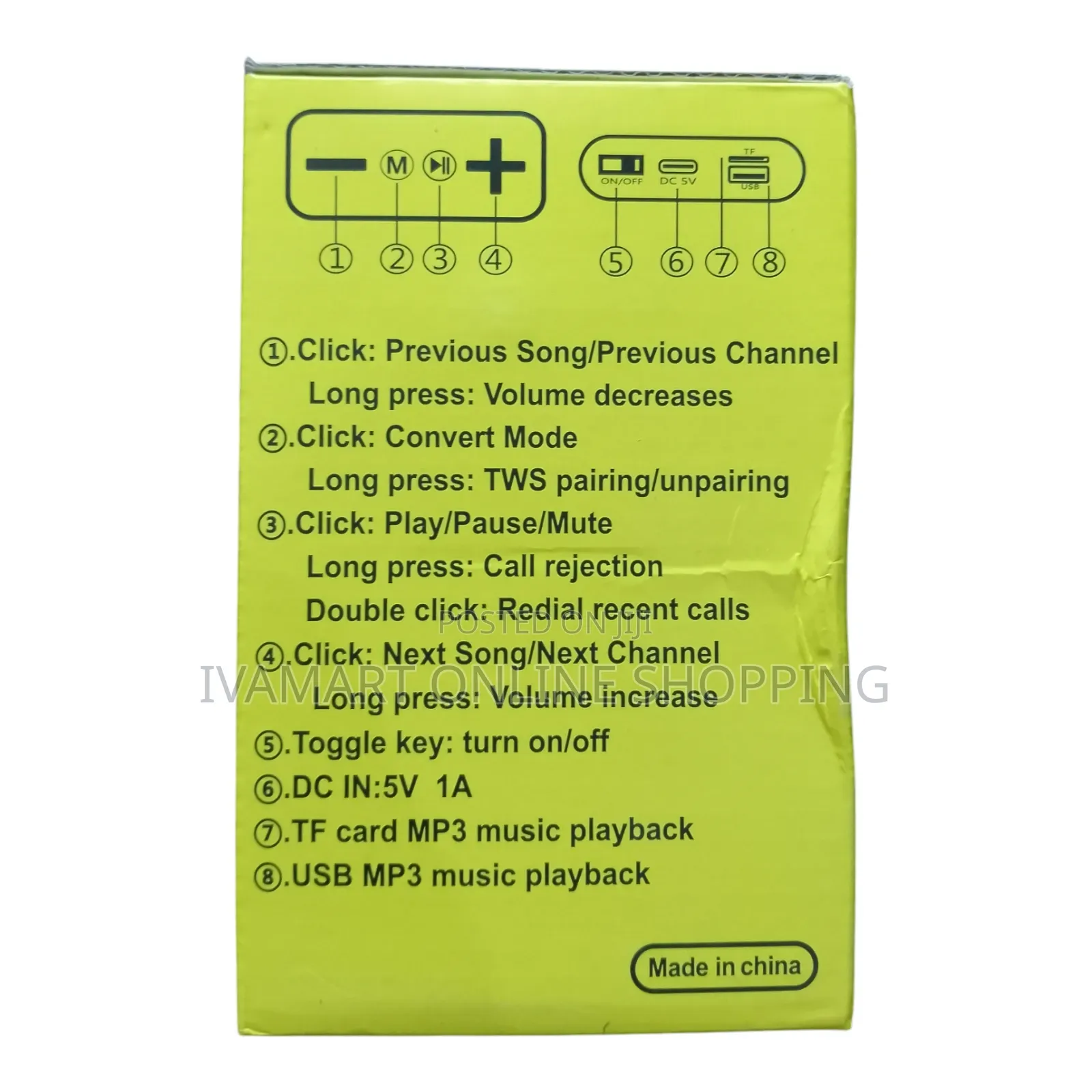 Boom Best LN-1036mini Super Bass Wireless Speaker - Portable