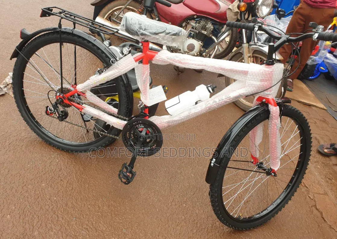 Adult Bicycle With Career and Charger System Orange