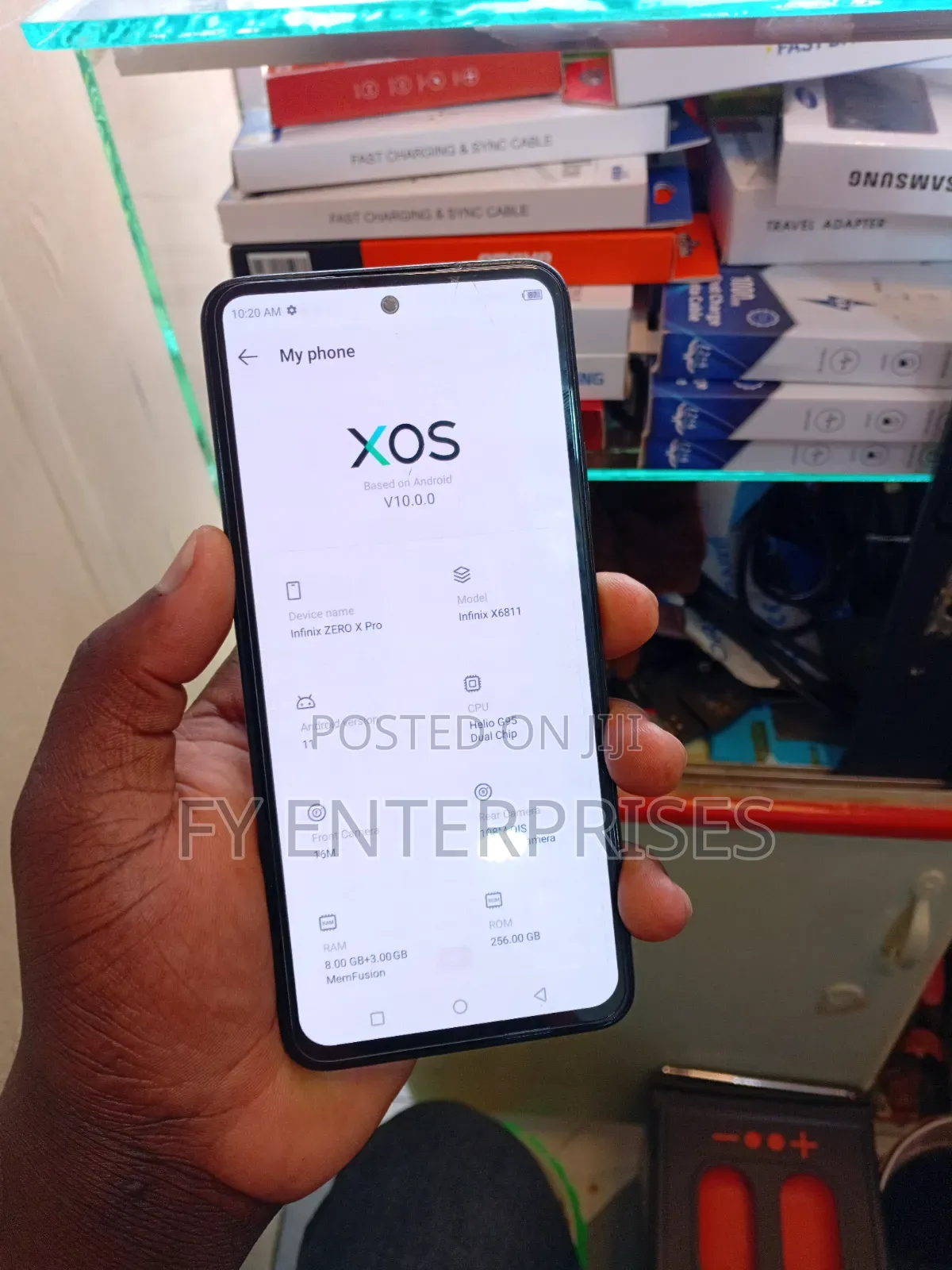 Infinix Zero X Pro 256 GB Blue