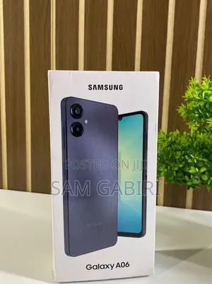 New Samsung Galaxy A06 128 GB Black