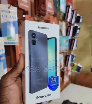 New Samsung Galaxy A06 128 GB Black