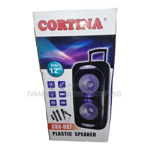 CORTINA CRX-007 Portable Public Address Speaker - With Wheels