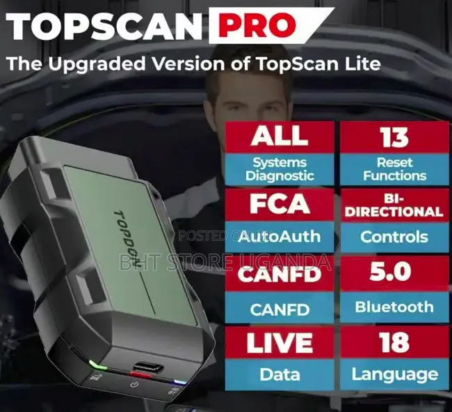Topdon Topscan Pro Car Diagnostic Scanner