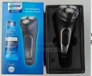 Alstow NS-702 Cordless, Rechargeable Electric Rotary Shaver