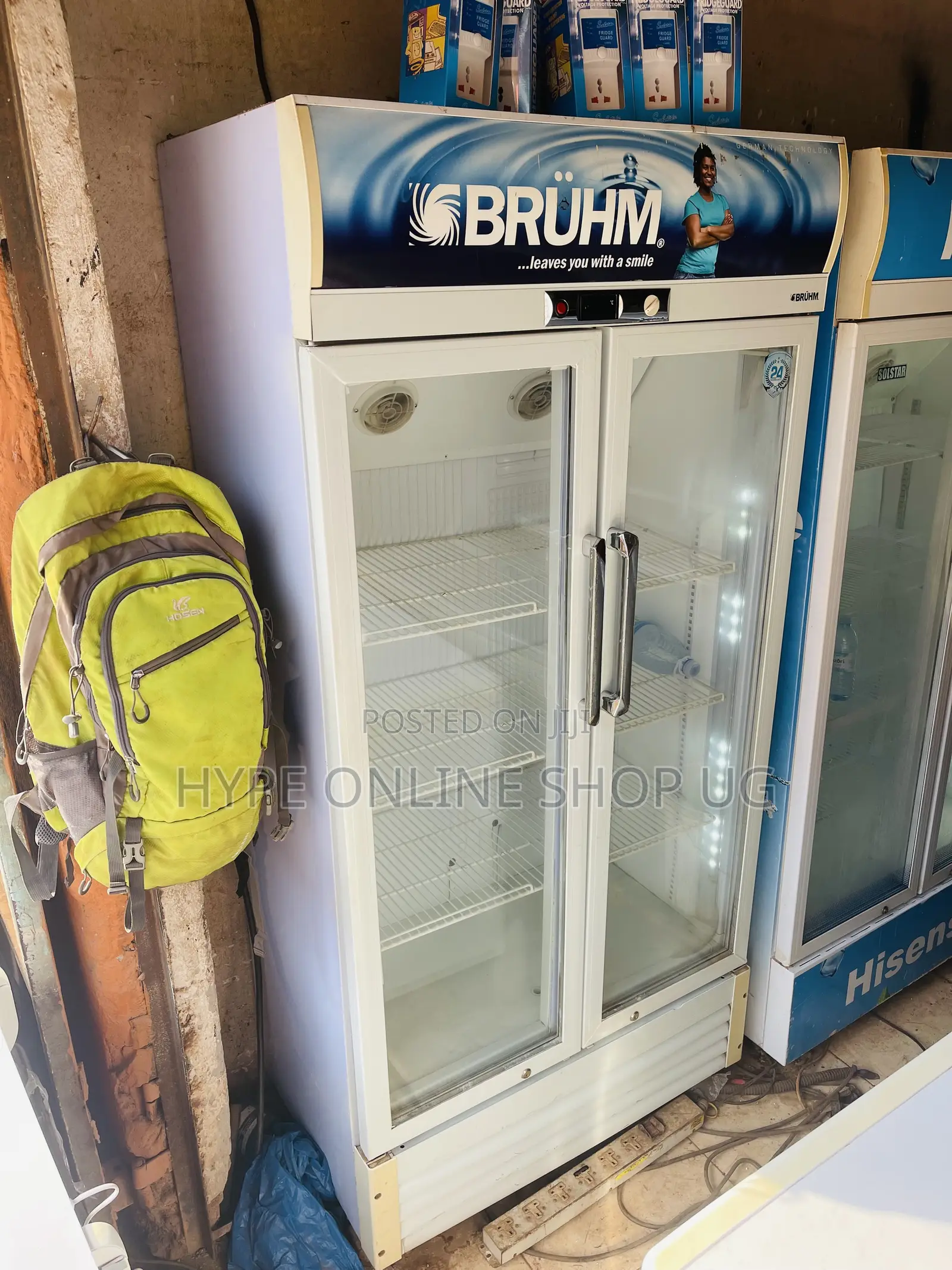 Imported Used 2door Showcase Display Refrigerator