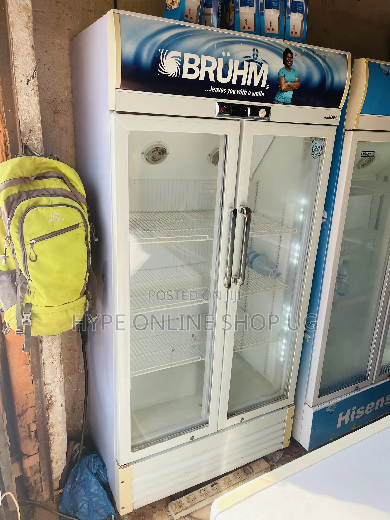 Imported Used 2door Showcase Display Refrigerator