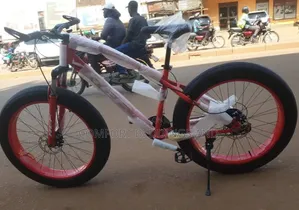 Fat Tyre Bicycle Red