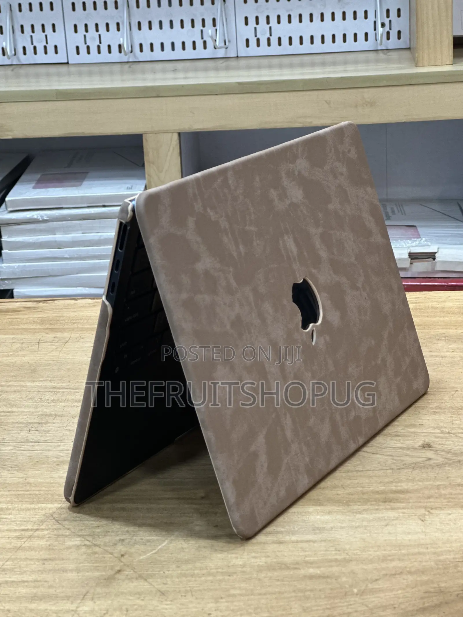 Velvet Brown Hard Shell Macbook Air 13.6” Case Cover for M2 M3 M4 M5