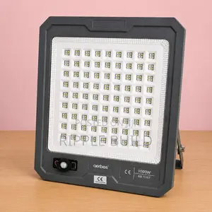 Aerbes 1000W Outdoor Solar Flood Light 324 LED Split Panel AB-T107