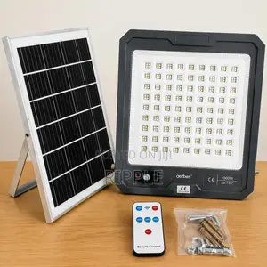 Aerbes 1000W Outdoor Solar Flood Light 324 LED Split Panel AB-T107