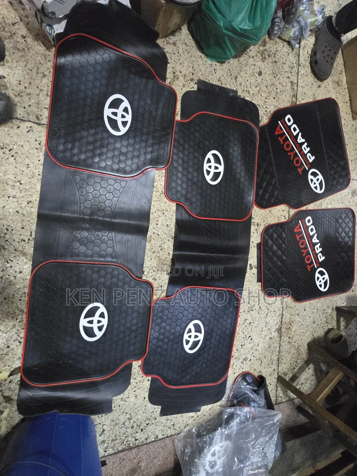Landcruiser Prado 7 Seater Car Floor Mats/ Carpets