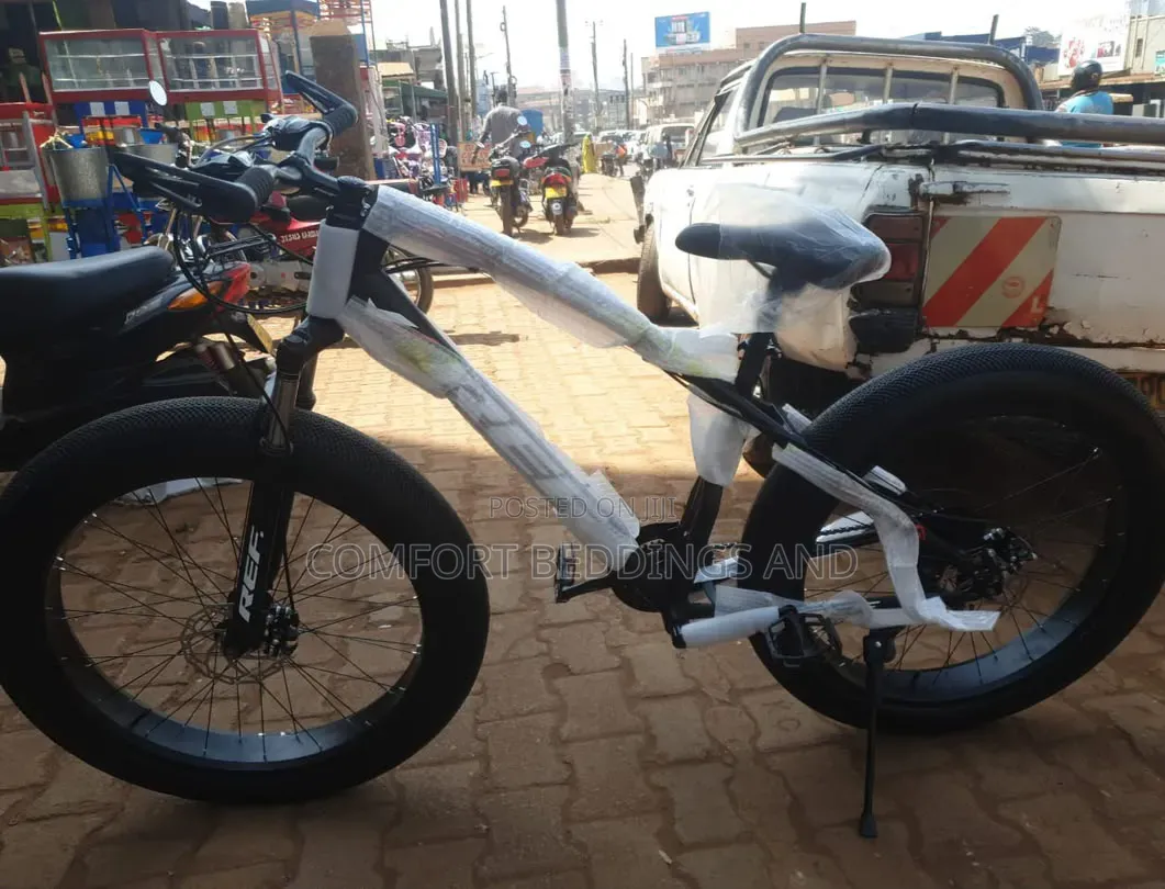 Fat Tyre Bicycle Black