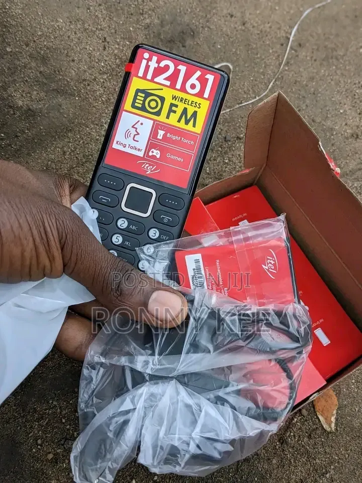 New Itel it2131 Black