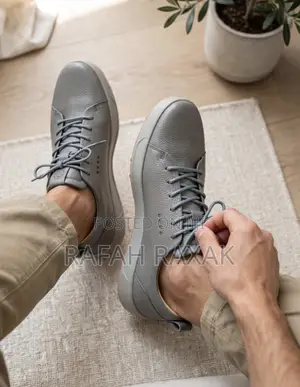 Original Grey Ecco Smart Casual Low Shoes