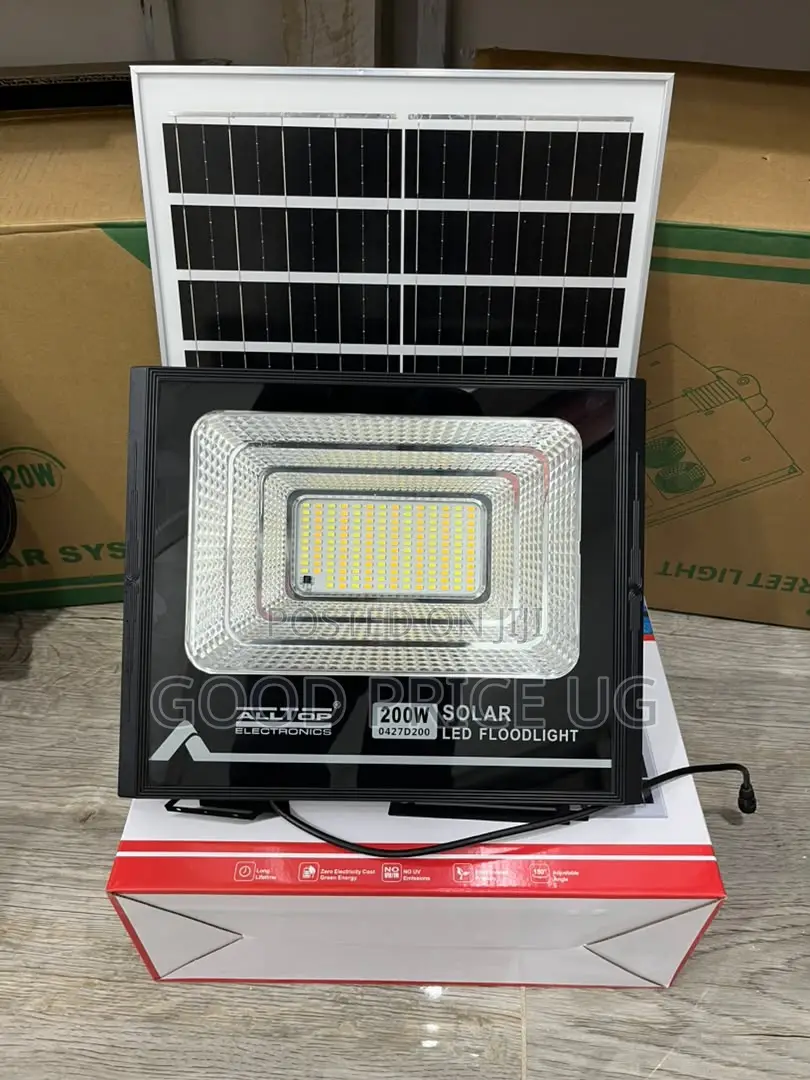 Alltop 200W Solar LED Floodligh