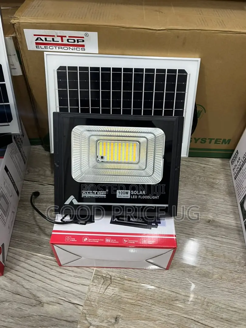 Alltop 100W Solar LED Floodlight