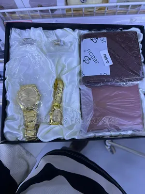 Watch and Belt Plus Key Holder Gift