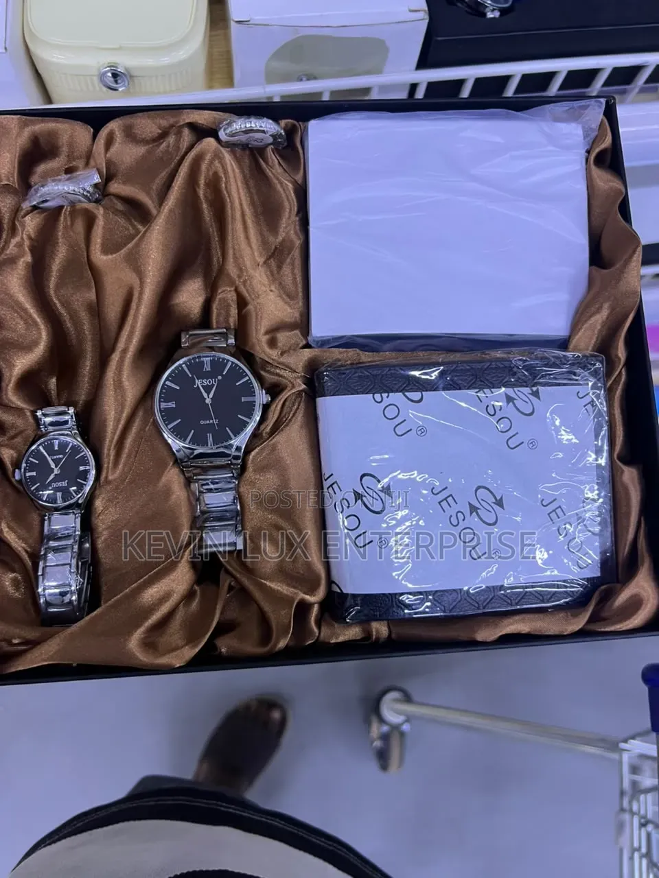 Watch and Belt Plus Key Holder Gift