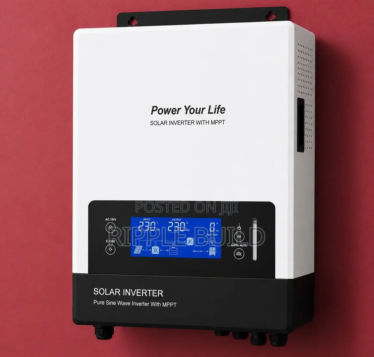 Sumry 3000W MPPT Hybrid Solar Inverter Pure Sine Wave 24V