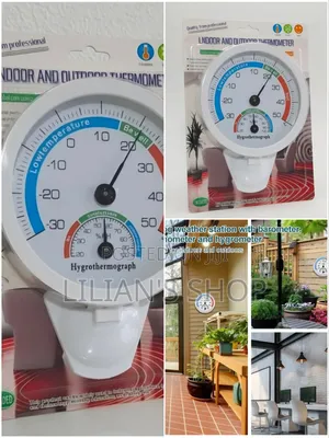 Analog Indoor/Outdoor Thermometer and Hygrometer