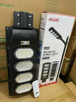 Alltop Electronics 200W Outdoor Solar LED Street Light