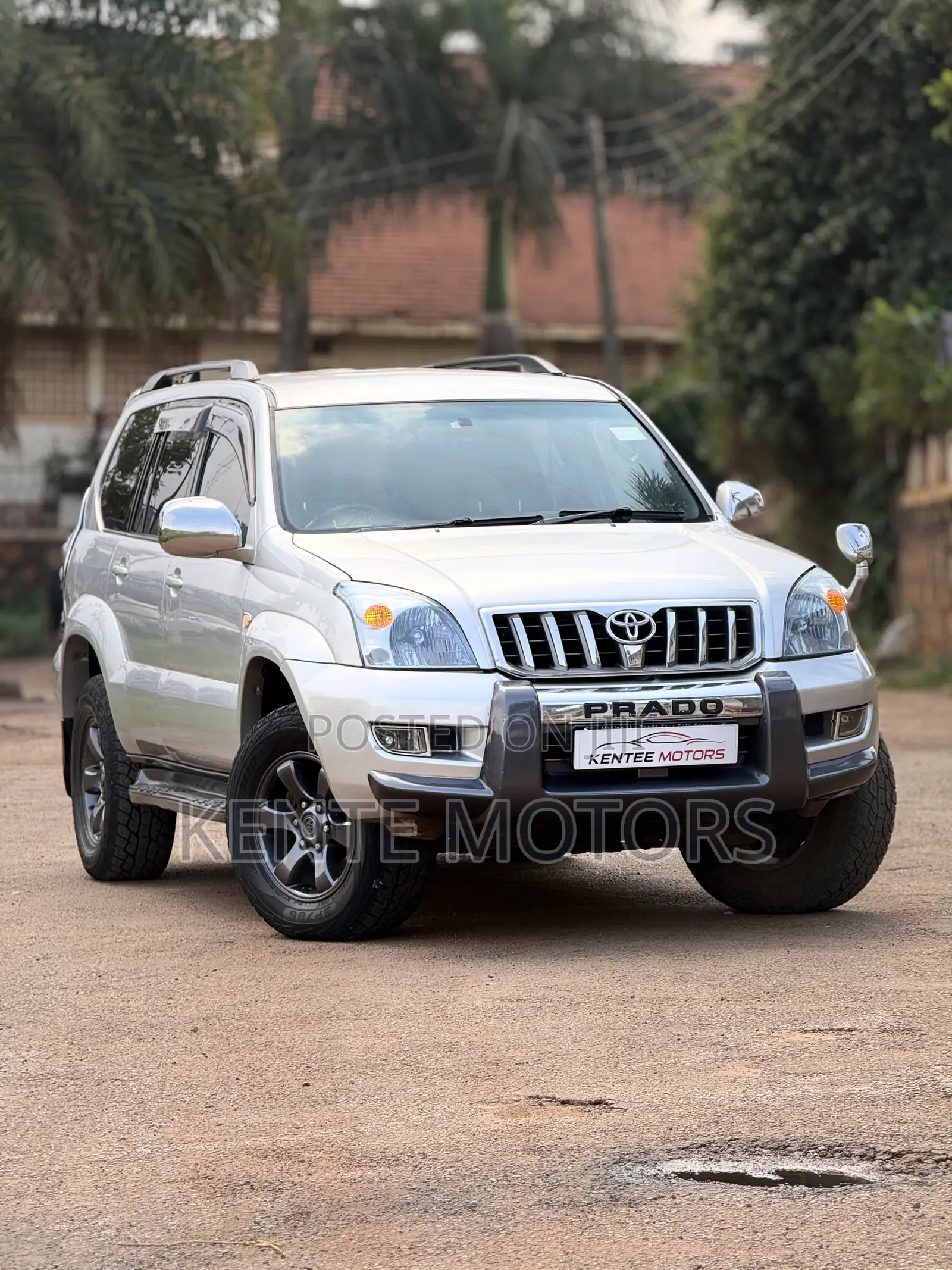 Toyota Land Cruiser Prado 3.0 D-4D 3dr 2005 Silver