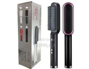 Temperature Comtrol Hair Straightener Comb