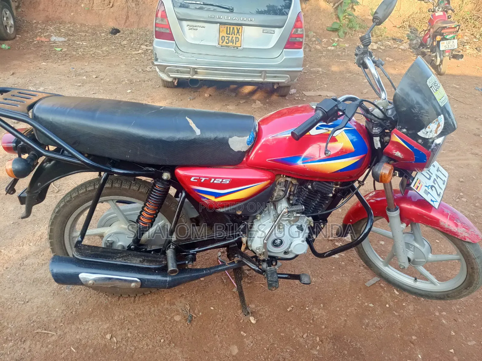 Bajaj CT 125X 2023 Red