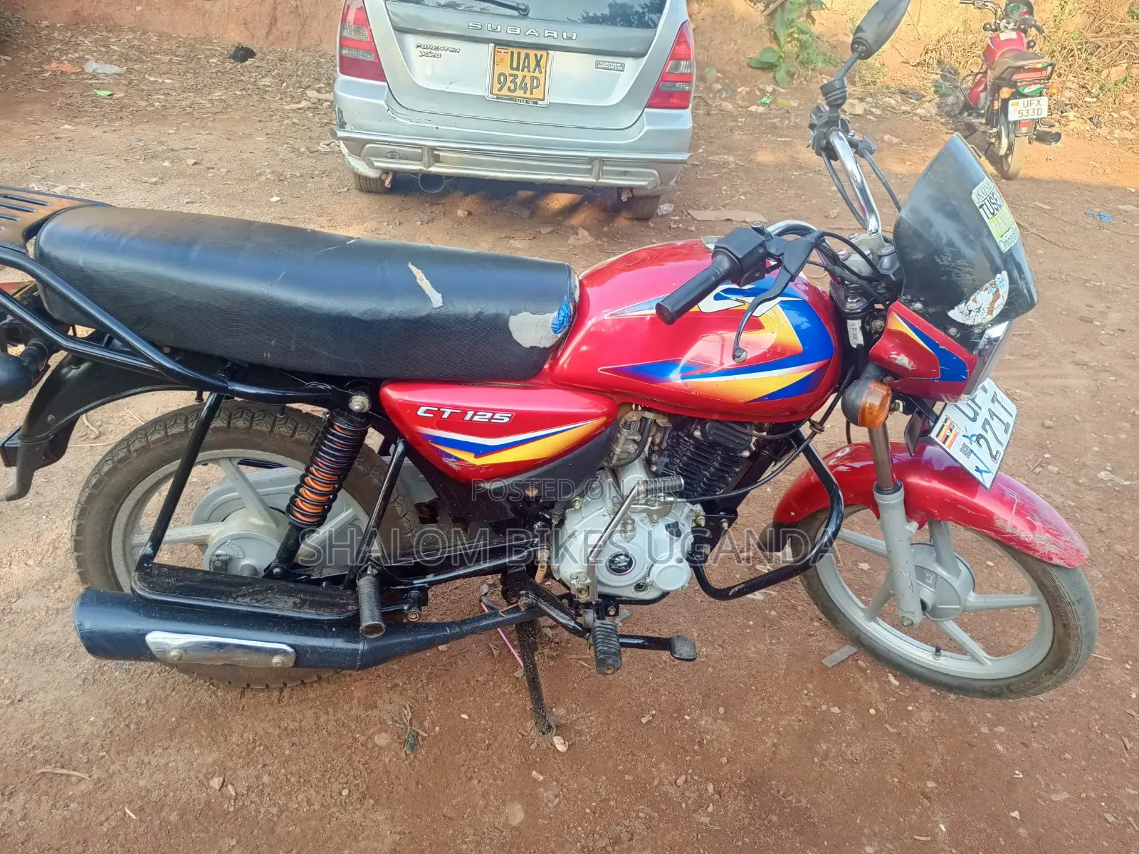 Bajaj CT 125X 2023 Red