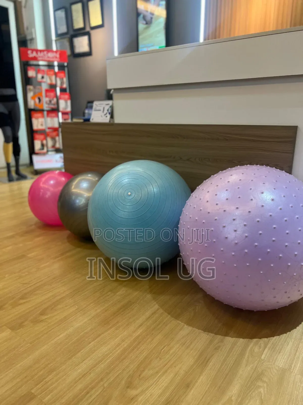 Half Massage Exercise Ball