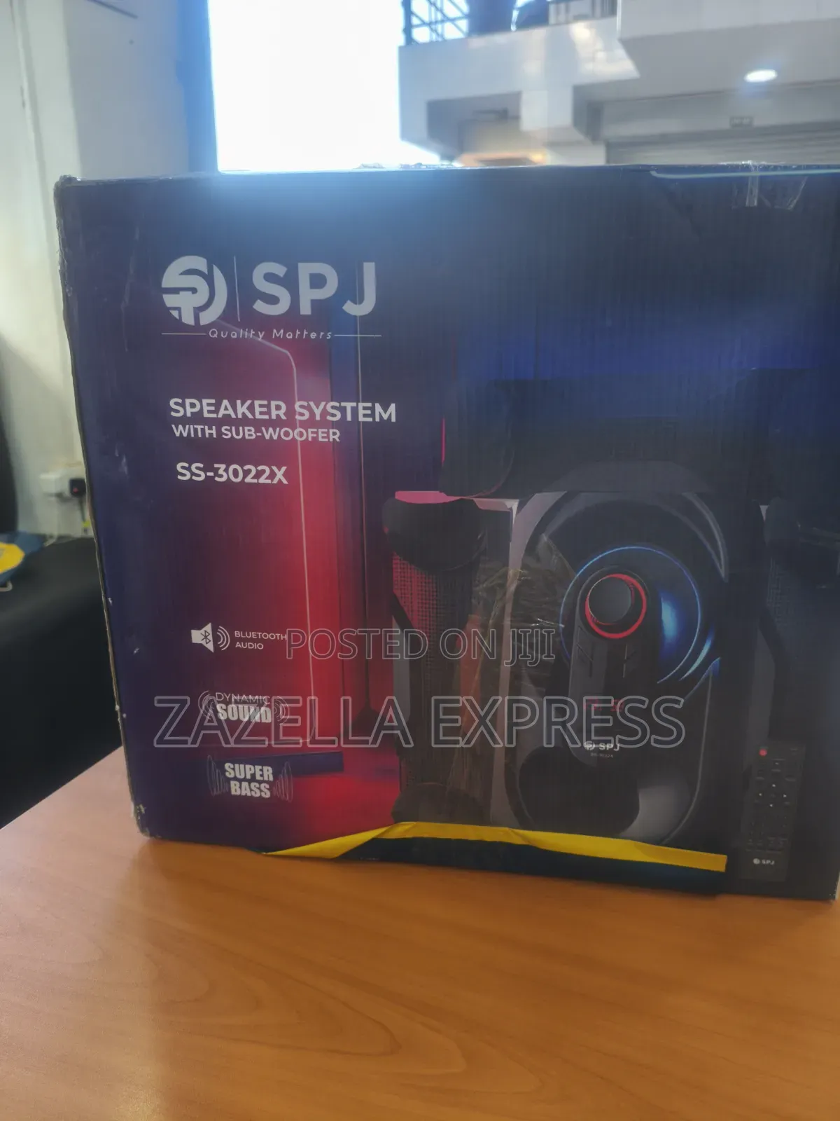SPJ Speaker System With Sub-Woofer