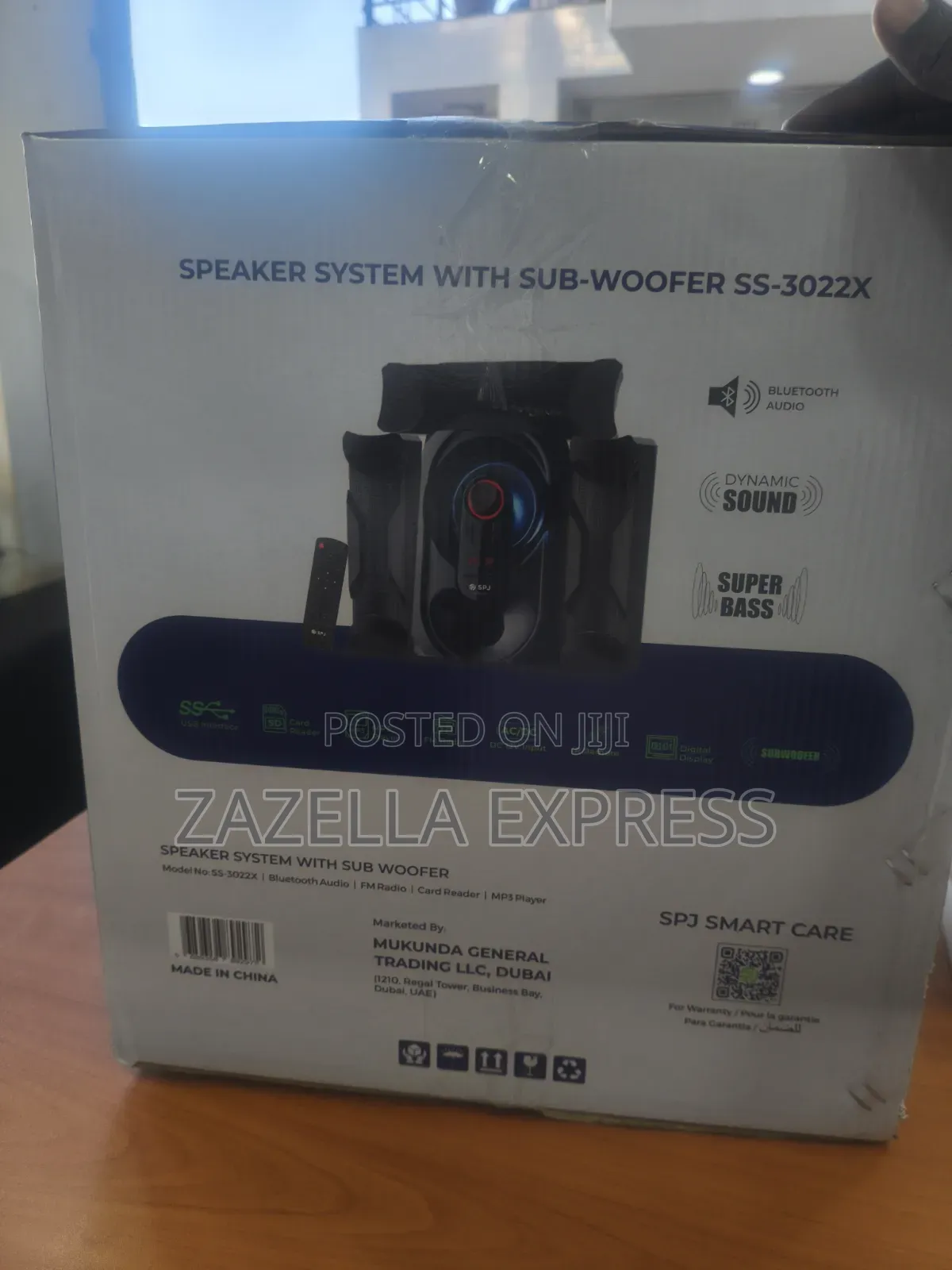 SPJ Speaker System With Sub-Woofer