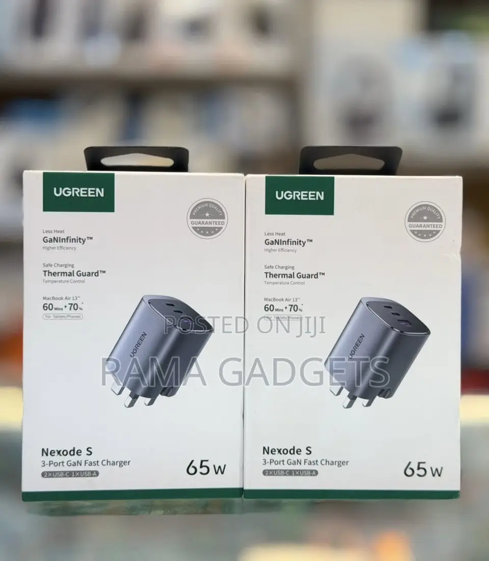 Ugreen Nexode S 3-Port 65W GaN Fast Charger