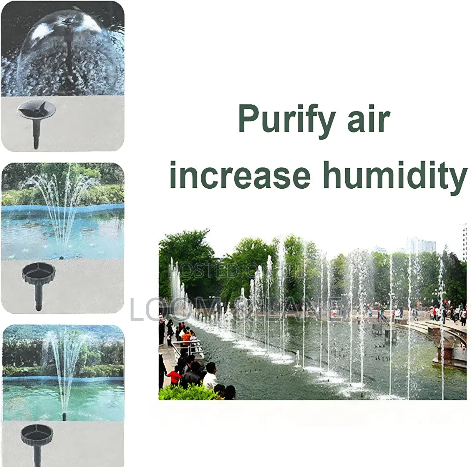 Durable Versatile Adjustable Fountain Pump
