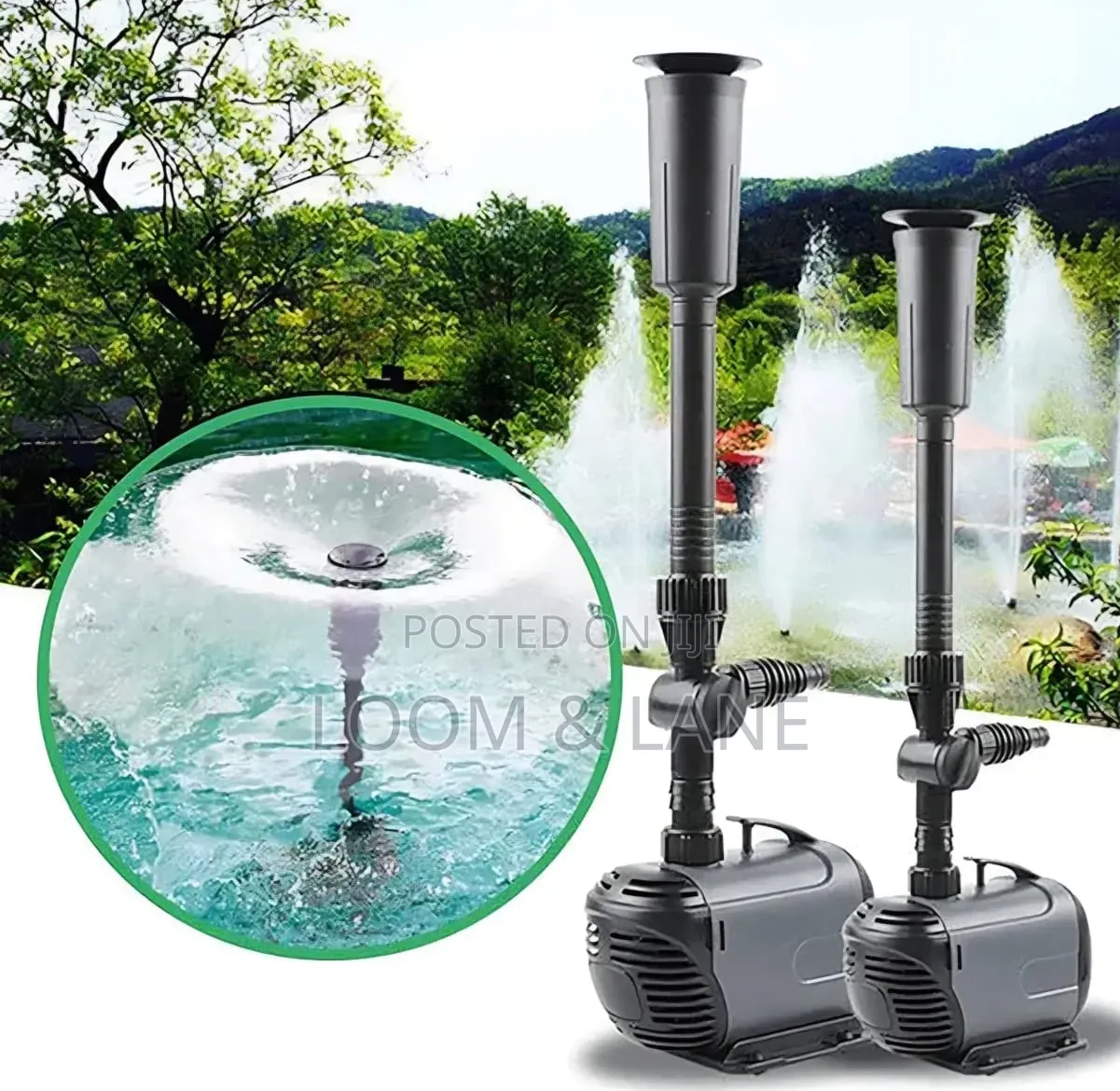 Durable Versatile Adjustable Fountain Pump