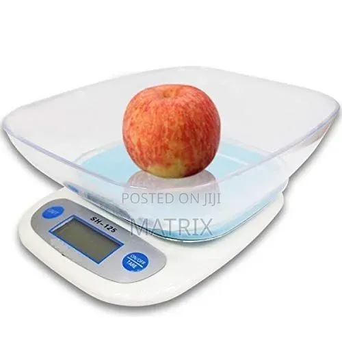 Digital Kitchen Weighing Scale With a Bowl